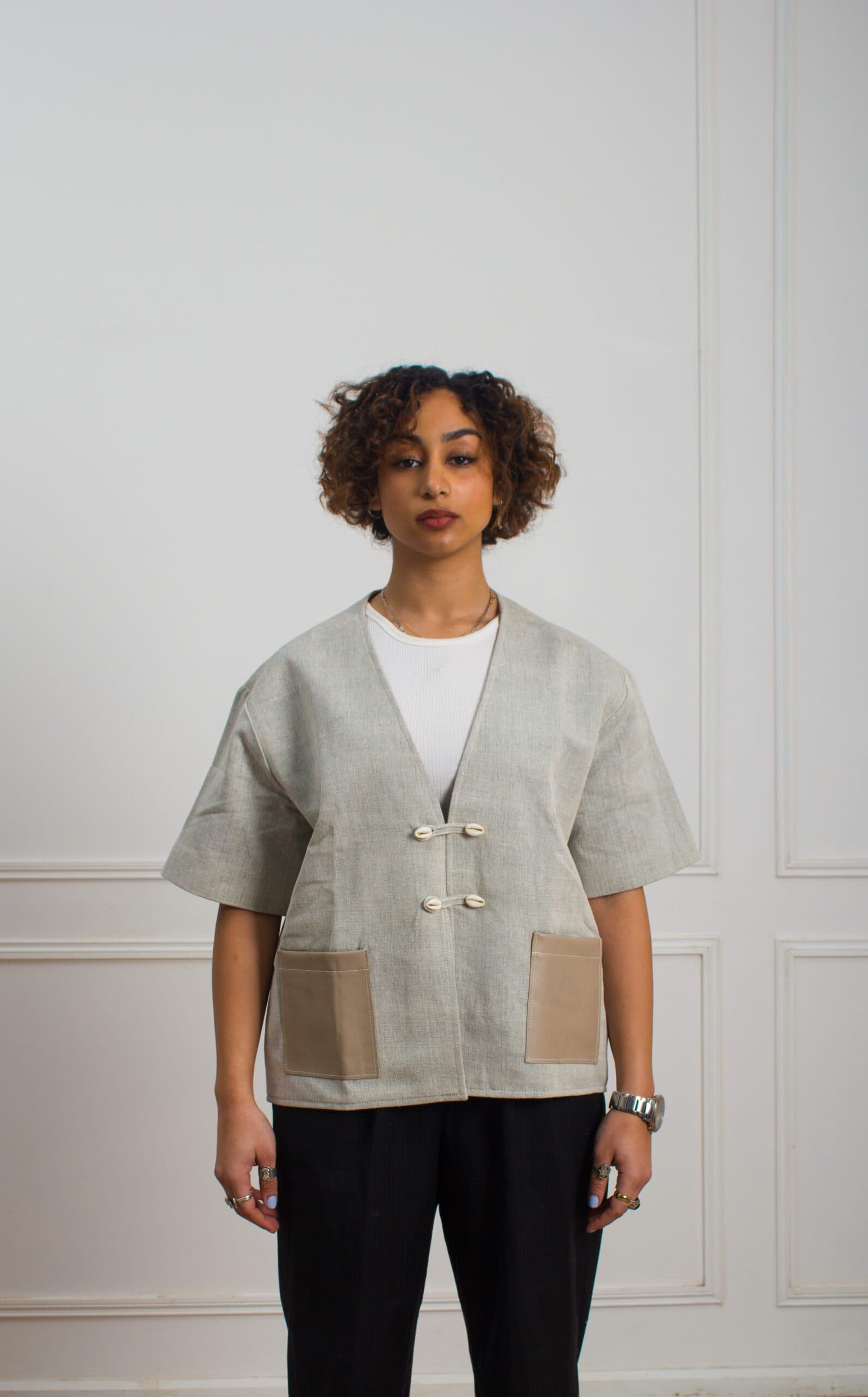 Chemise Cauri Grise – Image 3