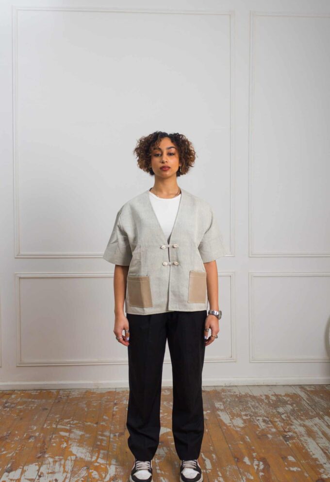 Chemise Cauri Grise