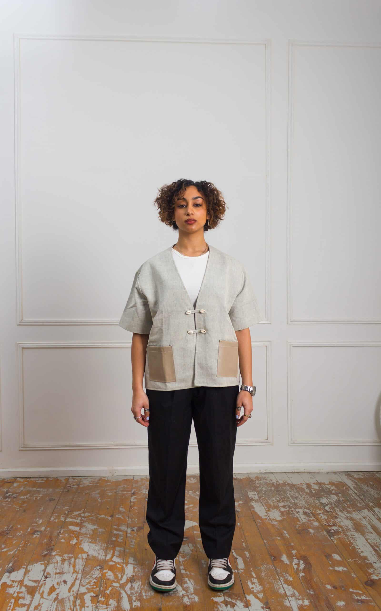Chemise Cauri Grise