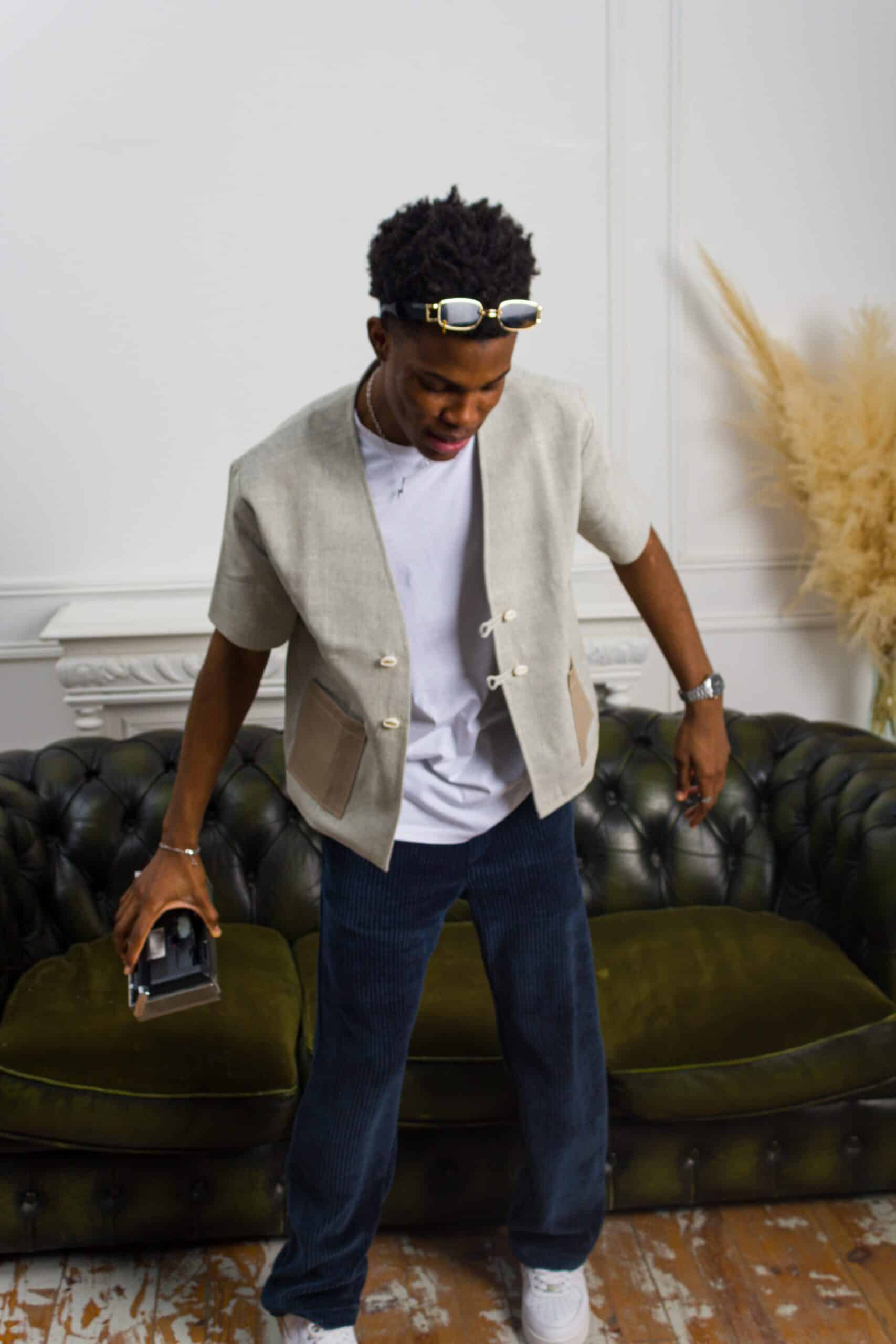 Chemise Cauri Grise – Image 9