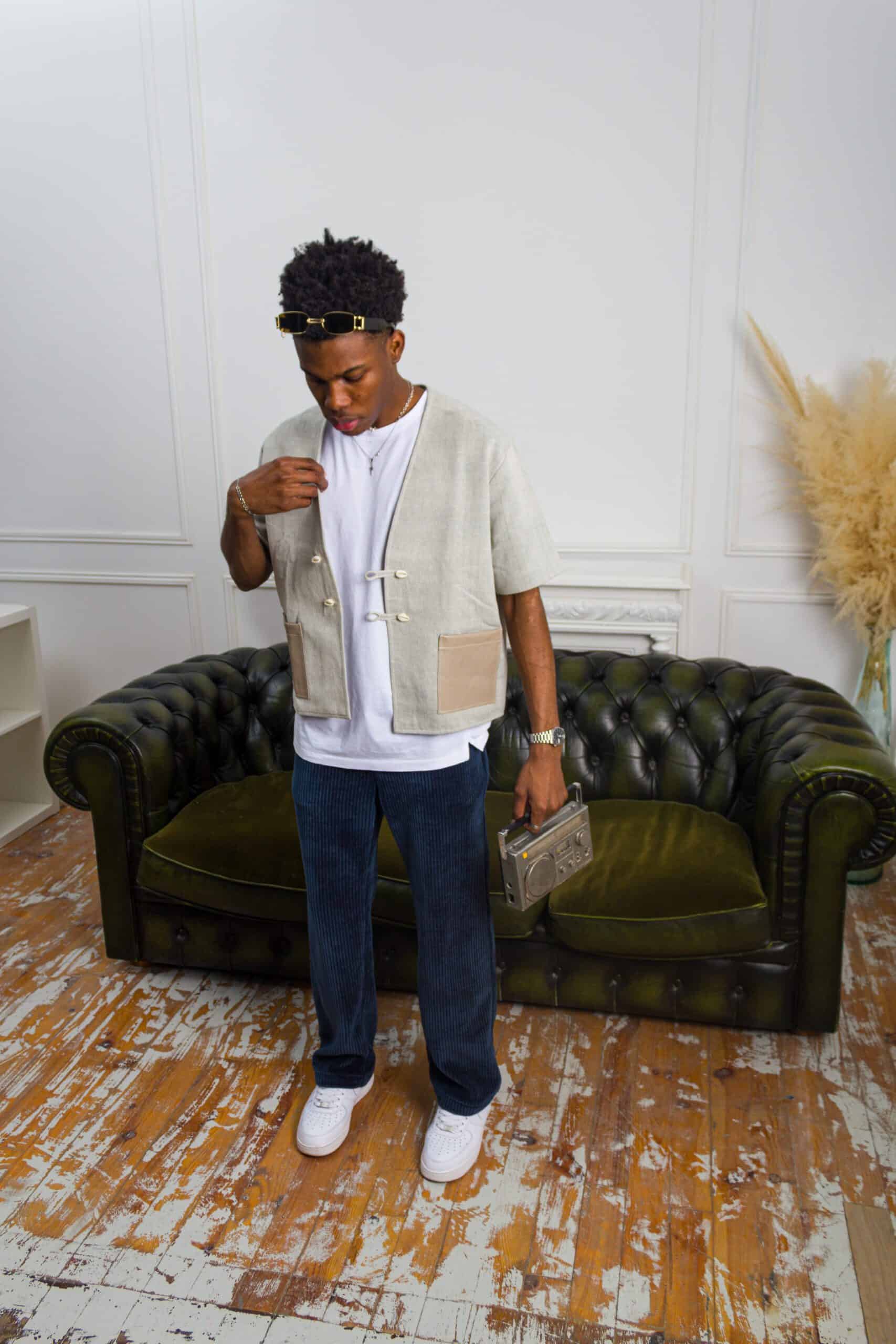 Chemise Cauri Grise – Image 7