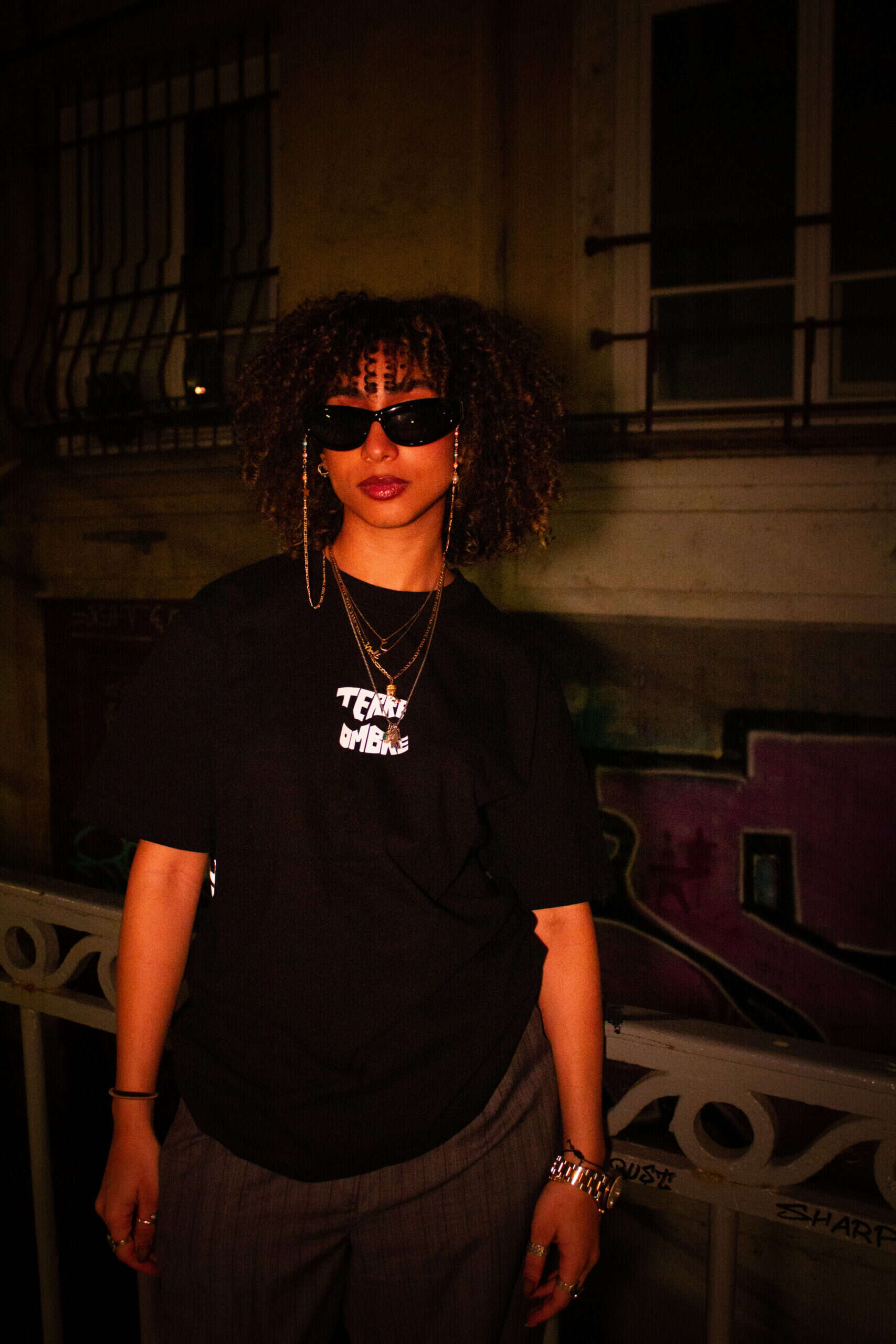 LOGO DIE BLACK T-SHIRT – Image 6