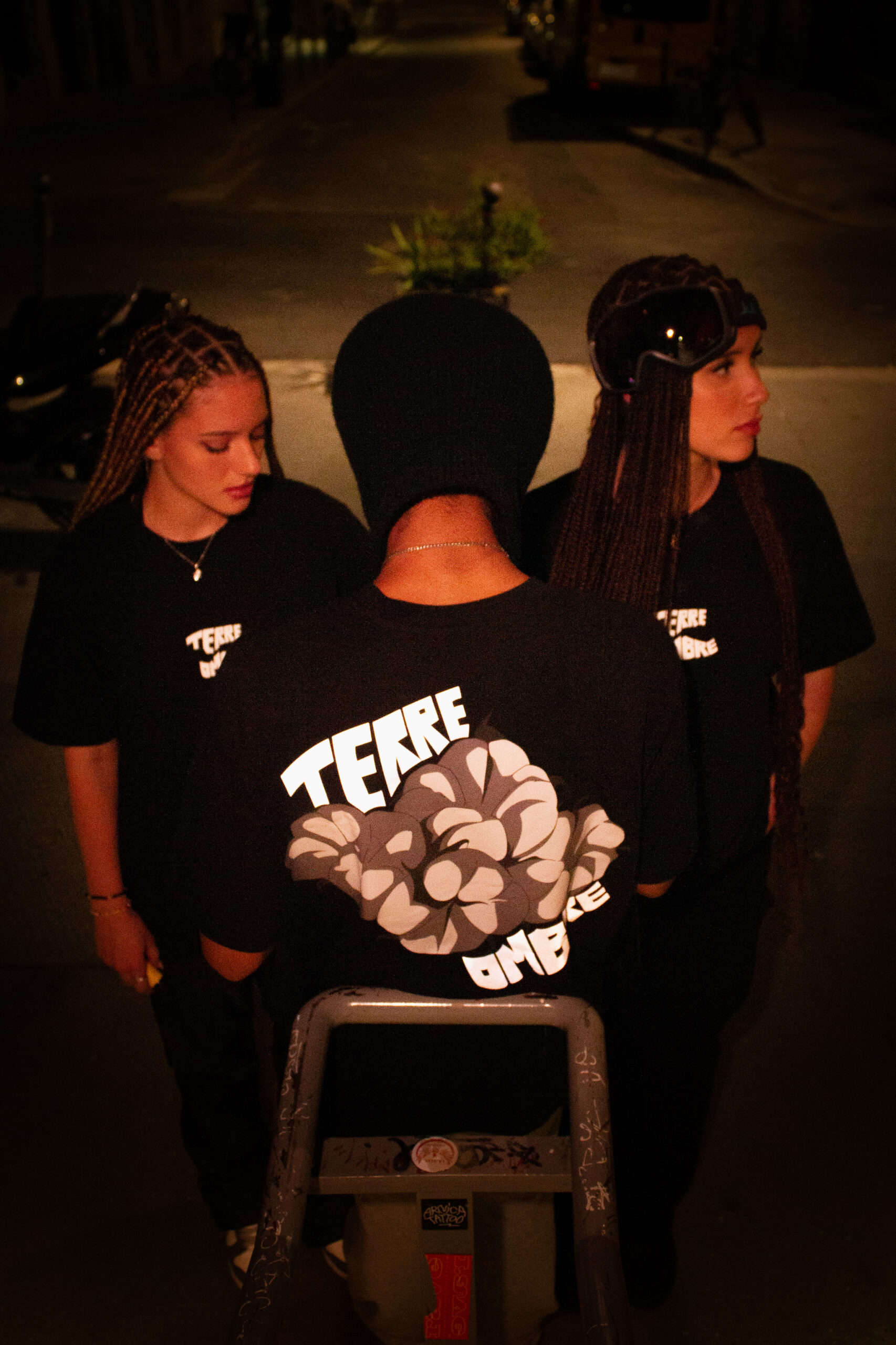 LOGO DIE BLACK T-SHIRT – Image 3