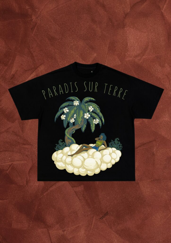 EVE PARADIS SUR TERRE  WHITE T-SHIRT