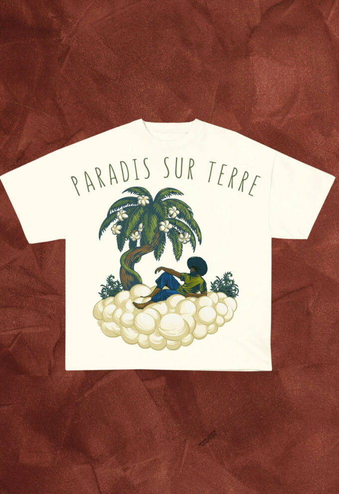 ADAM PARADIS SUR TERRE  WHITE T-SHIRT